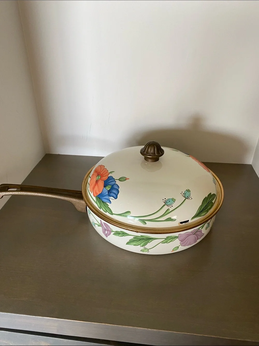 Vintage Villeroy & Boch Amapola 5 piece cookware set Made in Germany